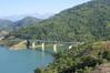 un barage d'eau